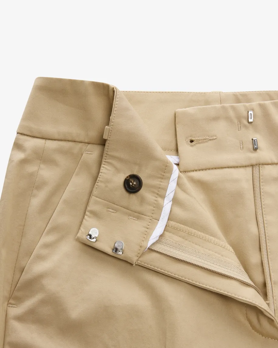 7/8-Hose aus Baumwoll-Mix