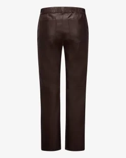 7/8-Hose aus Lammnappaleder