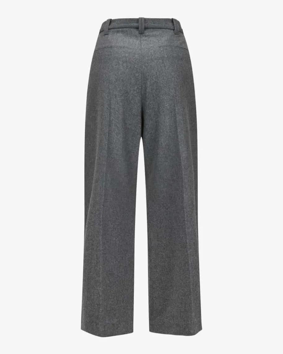 7/8-Hose aus Schurwolle