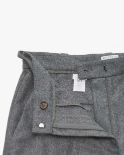 7/8-Hose aus Schurwolle