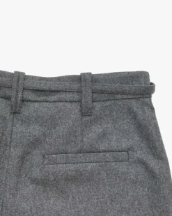 7/8-Hose aus Schurwolle