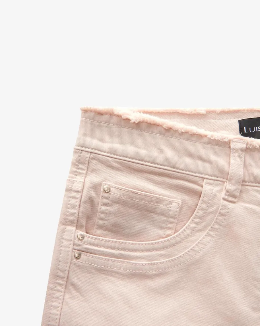 Hose Straight aus Baumwoll-Mix