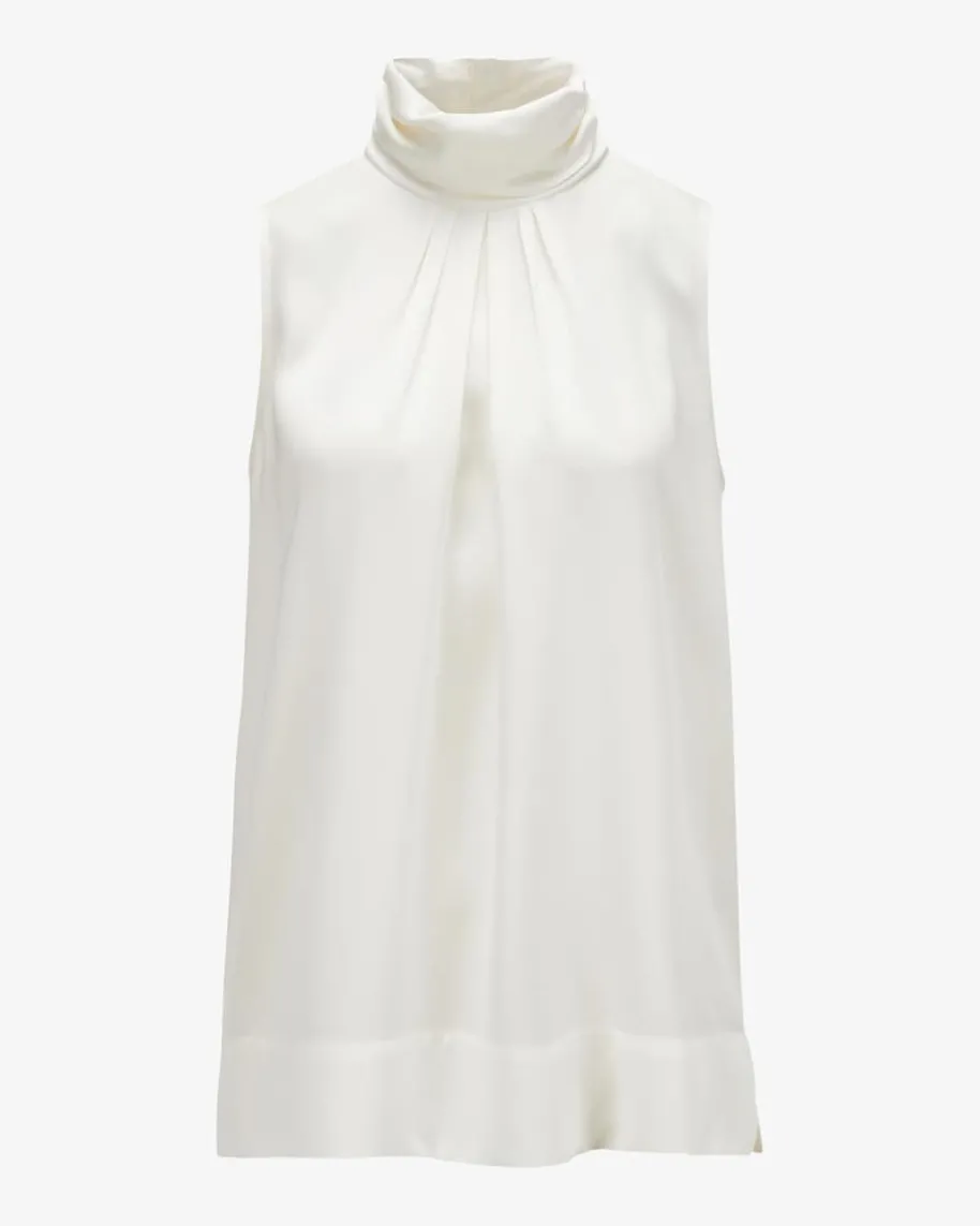 Huba Seidenblusentop