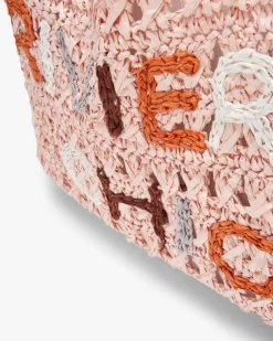 Ibiza Raffia Henkeltasche
