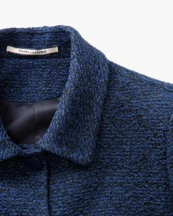 India Bouclé-Blazer