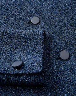 India Bouclé-Blazer