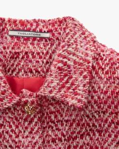 India Bouclé-Blazer