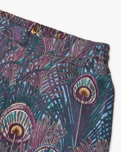 Jade Seiden-Pyjamahose