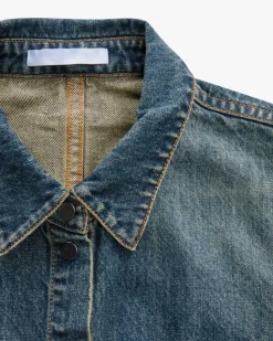 Jeansbluse