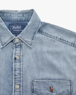 Jeansbluse Oversize Fit