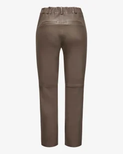 Jen 7/8-Lederhose aus Lammleder