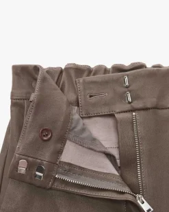 Jen 7/8-Lederhose aus Lammleder