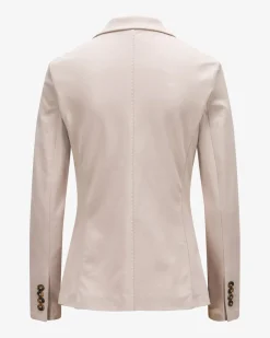 Jersey-Blazer aus Baumwoll-Mix