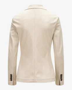 Jersey-Blazer aus Baumwoll-Mix