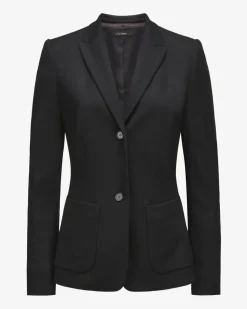 Jerseyblazer aus Wolle