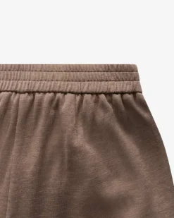 7/8-Joggpants aus Baumwolle und Seide