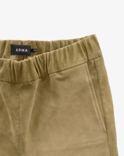 Kamilla Stretch Hose aus Lammleder