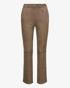 Kamilla Stretch Hose aus Lammleder