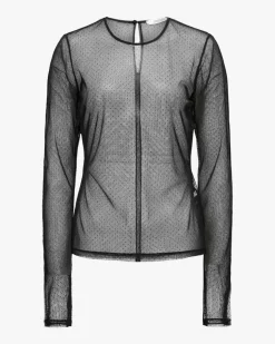 Lace Enchantment Mesh-Longsleeve