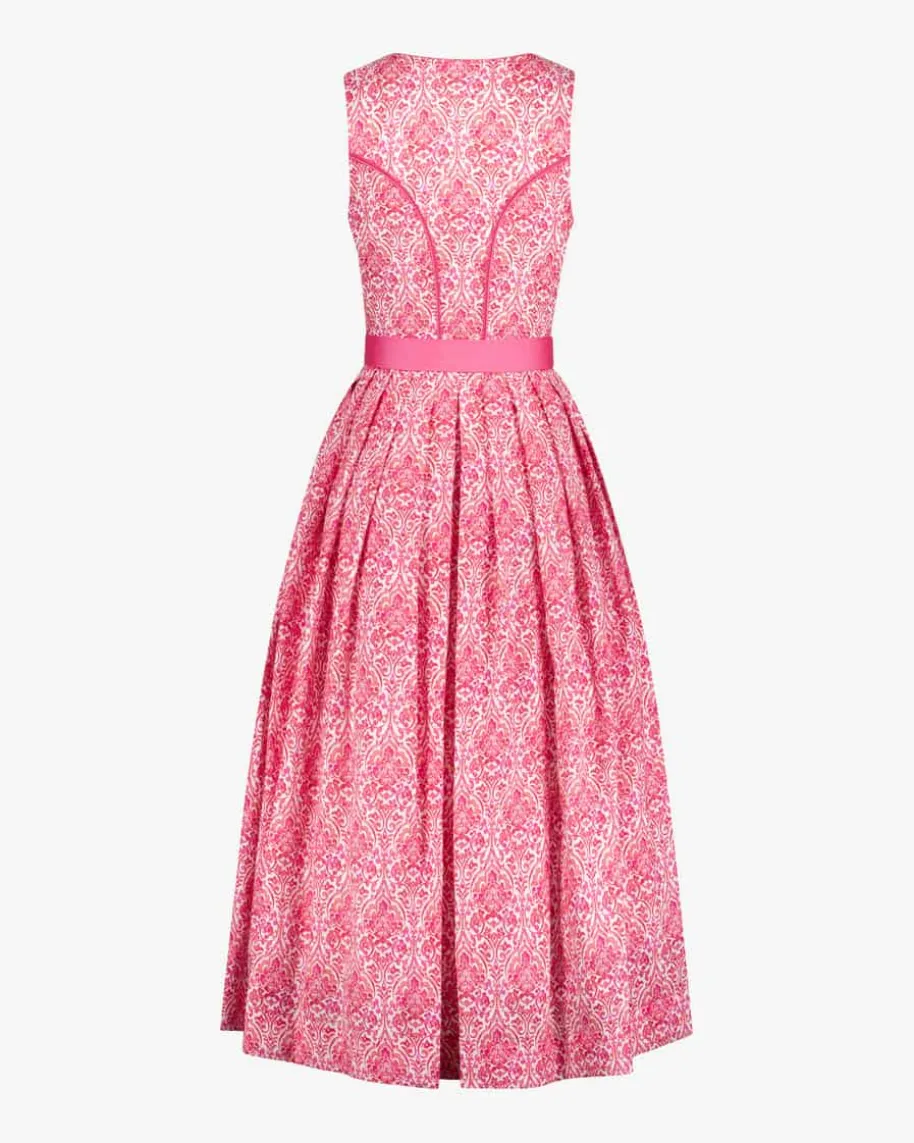 Leinendirndl lang mit Schürze