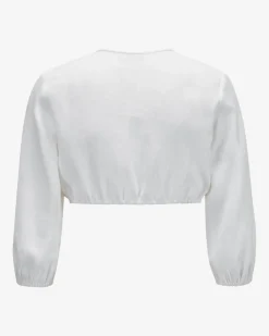 Leinen-Dirndlbluse