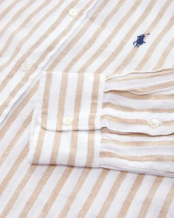 Leinen-Hemdbluse Classic Fit