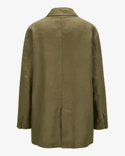 Leinen-Shirtjacket
