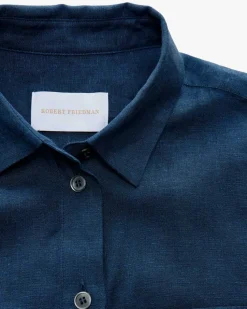 Lena Leinen-Hemdblusenkleid