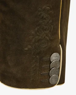 Linderhof Lederhose kurz aus Ziegenleder