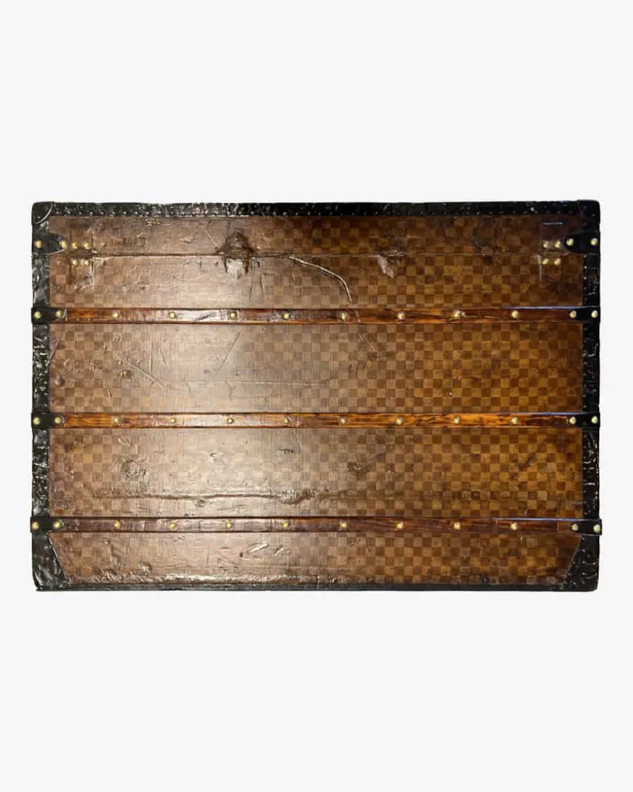 Louis Vuitton Vintage Malle Courrier Reise-Truhe