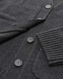 Luxe Cashmere-Strickjacke