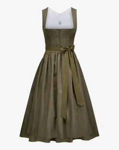 Lyana Midi-Leinendirndl mit Bessy Schürze