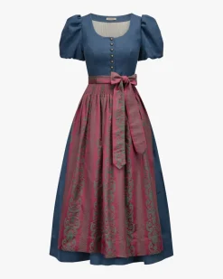 Margret Dirndl lang mit Schürze