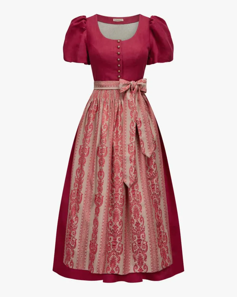 Margret Dirndl lang mit Schürze