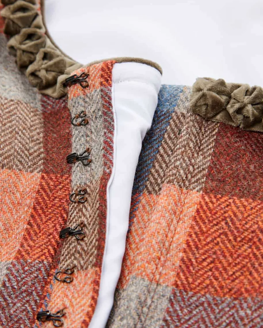 Marie Midi-Dirndl mit Seidenschürze