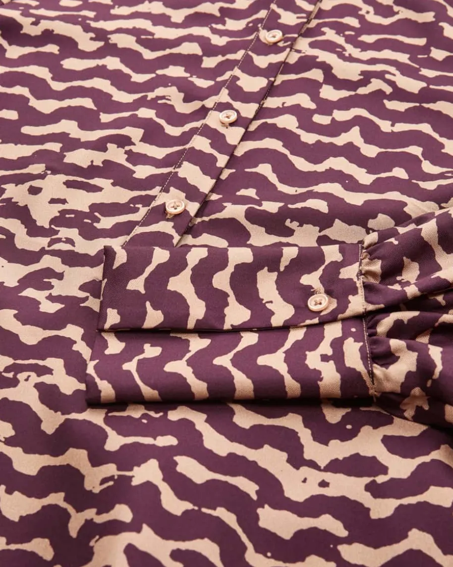 Marla Seiden-Hemdblusenkleid