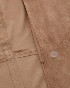 Mary Caban Wax Leder-Jacke