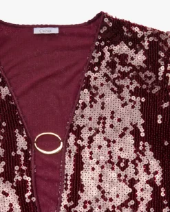 Marylin O-Kaftan Paillettenkleid