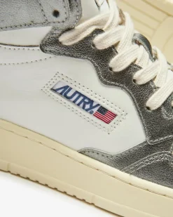 Metallic Medalist Mid Sneaker