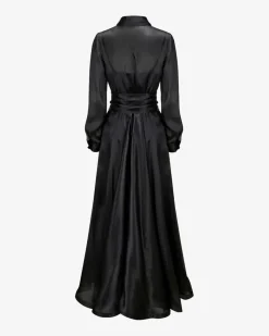 Miasole Long Seidenkleid
