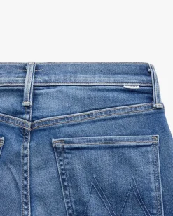 Mid Rise Rambler Zip Ankle Fray Jeans