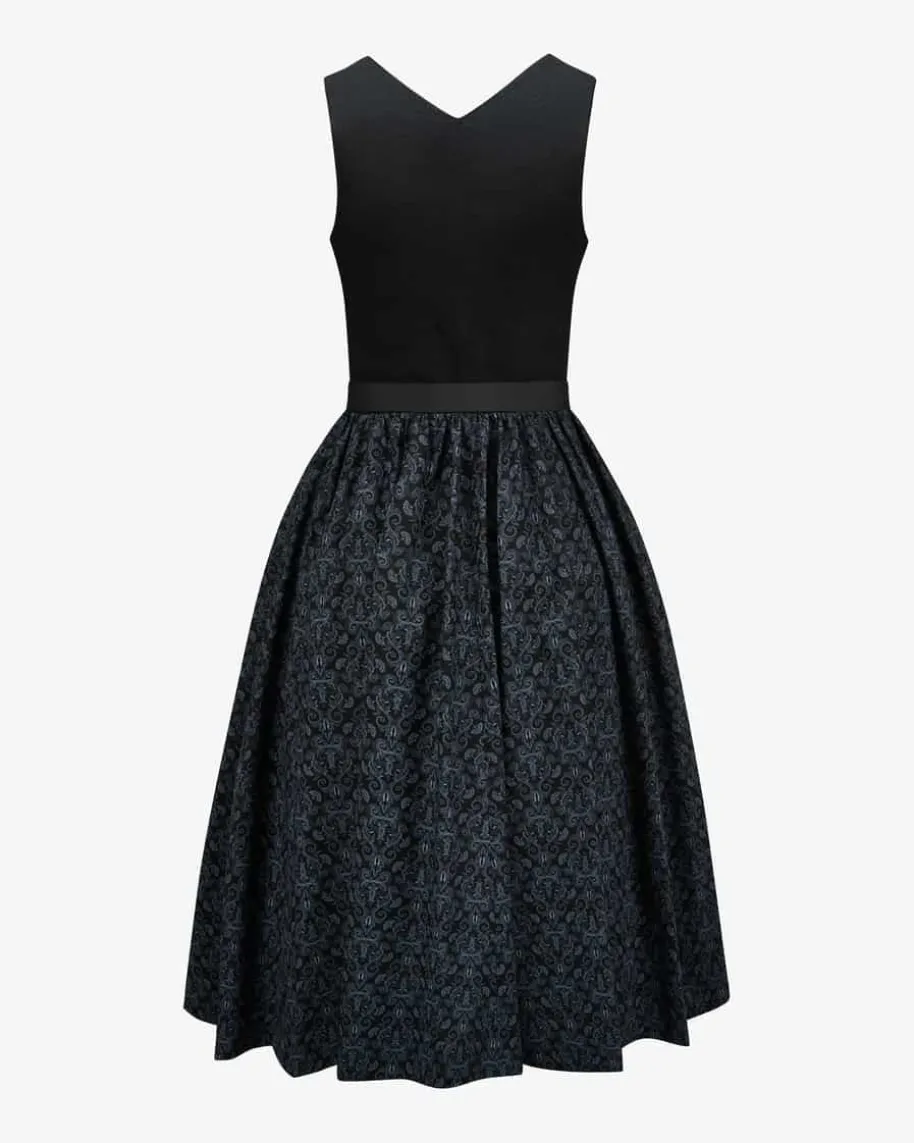 Midi-Dirndl mit Schürze
