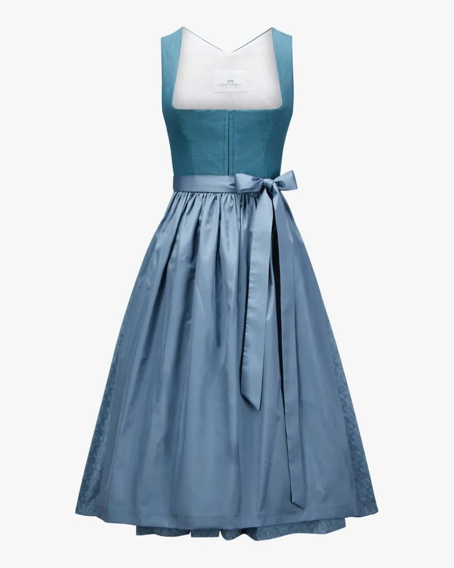 Midi-Dirndl mit Schürze