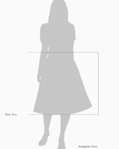 Midi-Dirndl mit Spitzenschürze