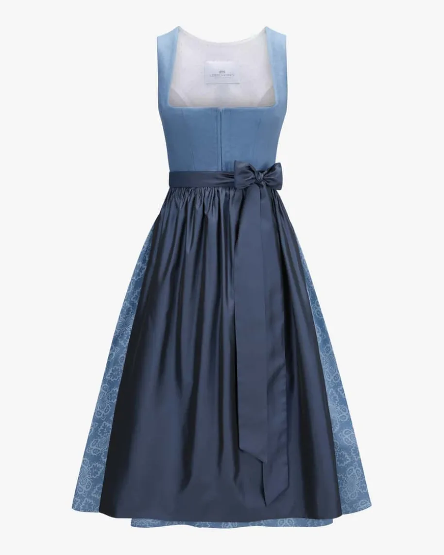 Midi-Wiesndirndl mit Schürze