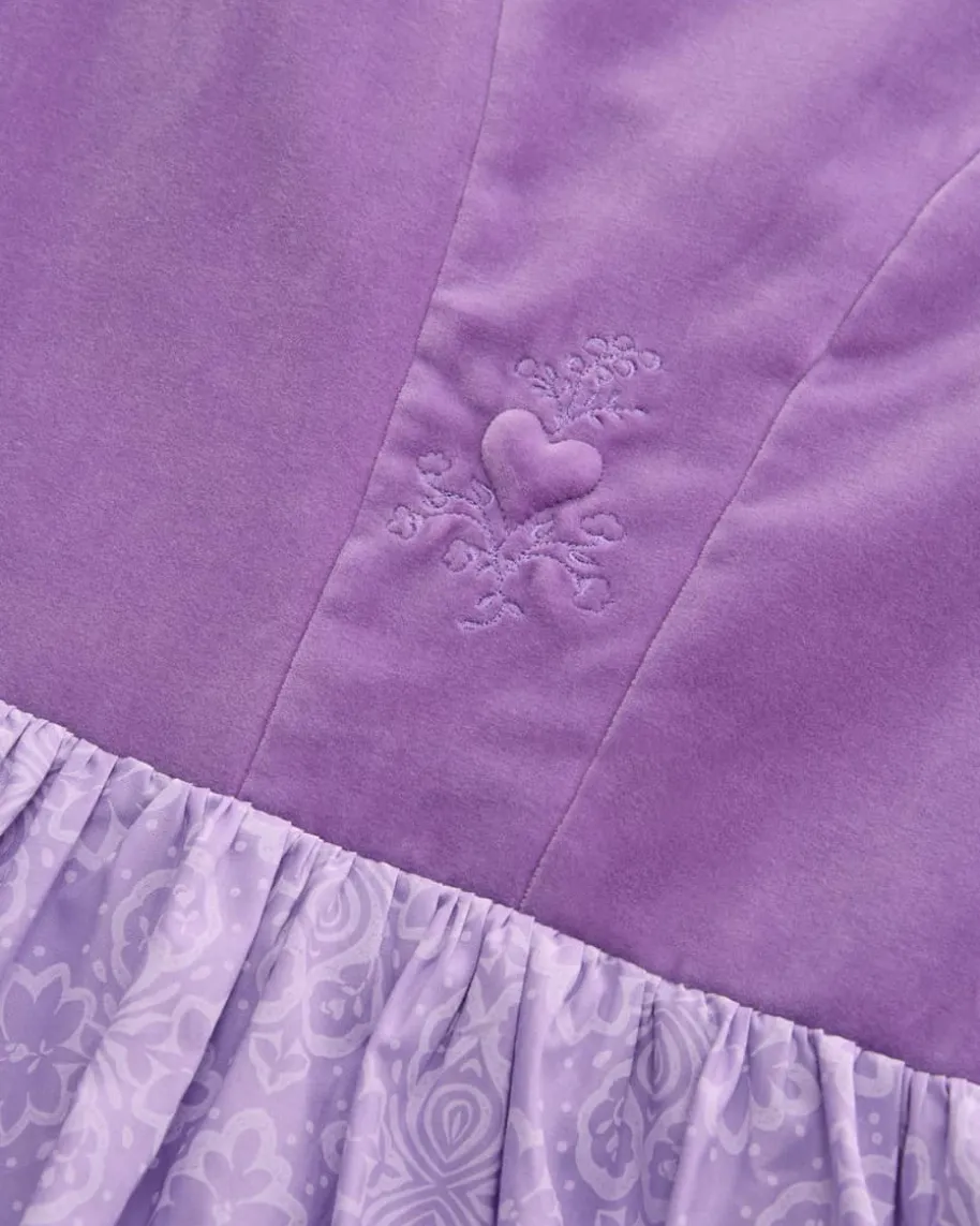 Midi-Wiesndirndl mit Schürze