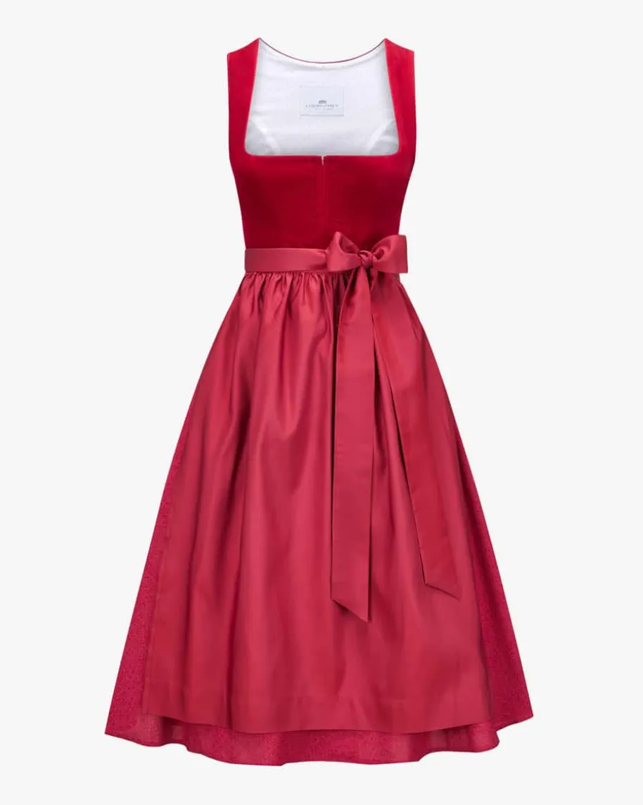 Midi-Wiesndirndl mit Schürze