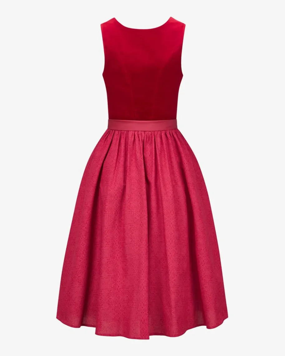 Midi-Wiesndirndl mit Schürze