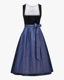 Midi-Wiesndirndl mit Schürze