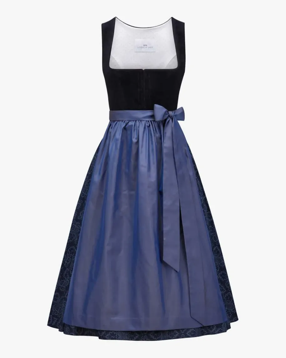 Midi-Wiesndirndl mit Schürze